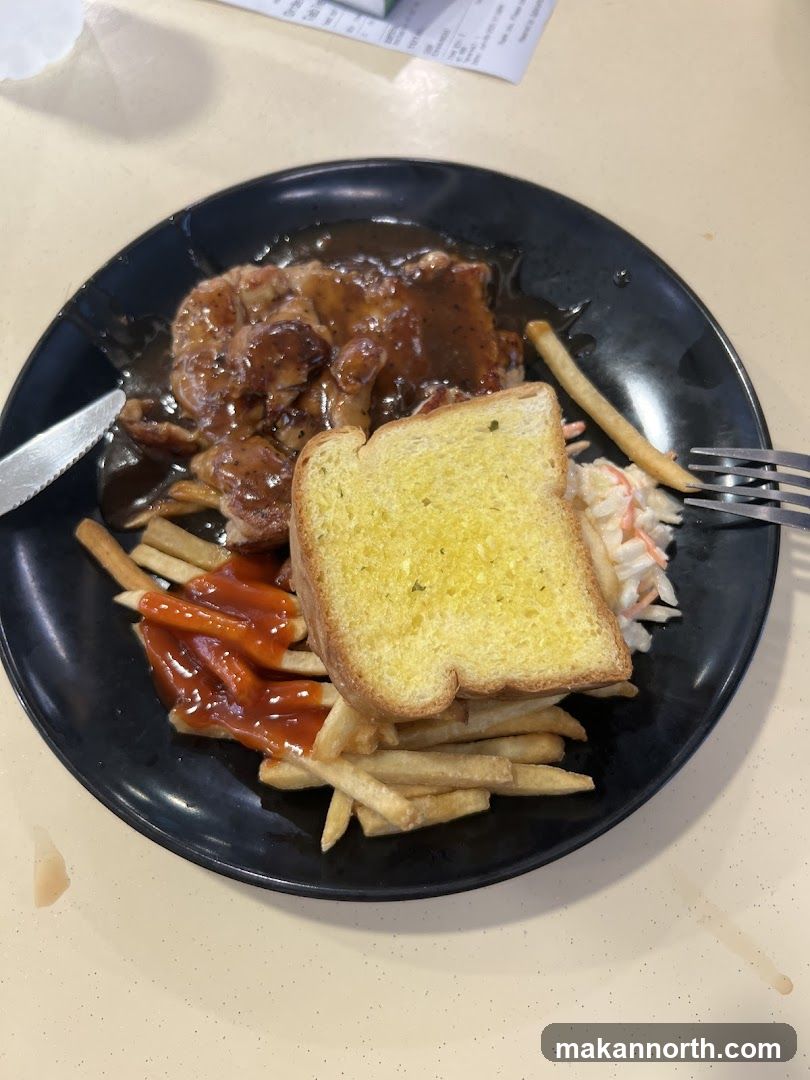 Chicken Chop with Sides