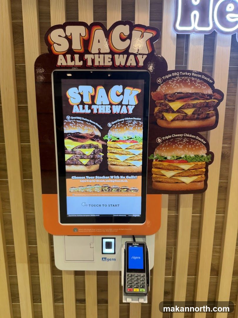 Burger Stacker Display