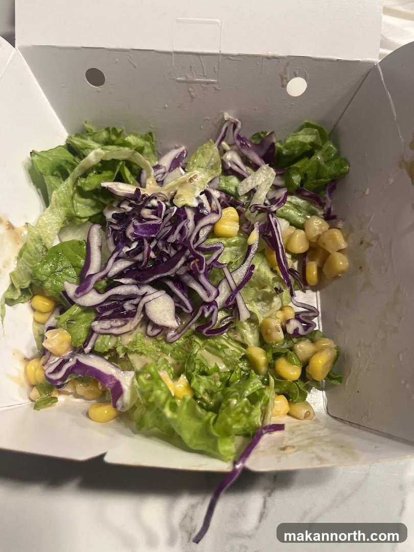 Salad in a Takeout Box