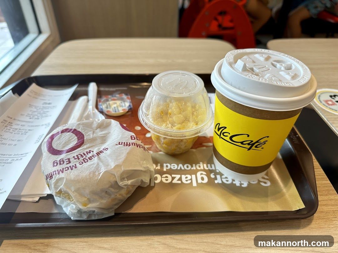 McDonald's Breakfast Tray