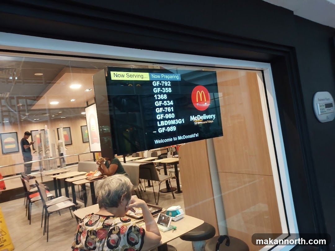 McDonald's Order Screen