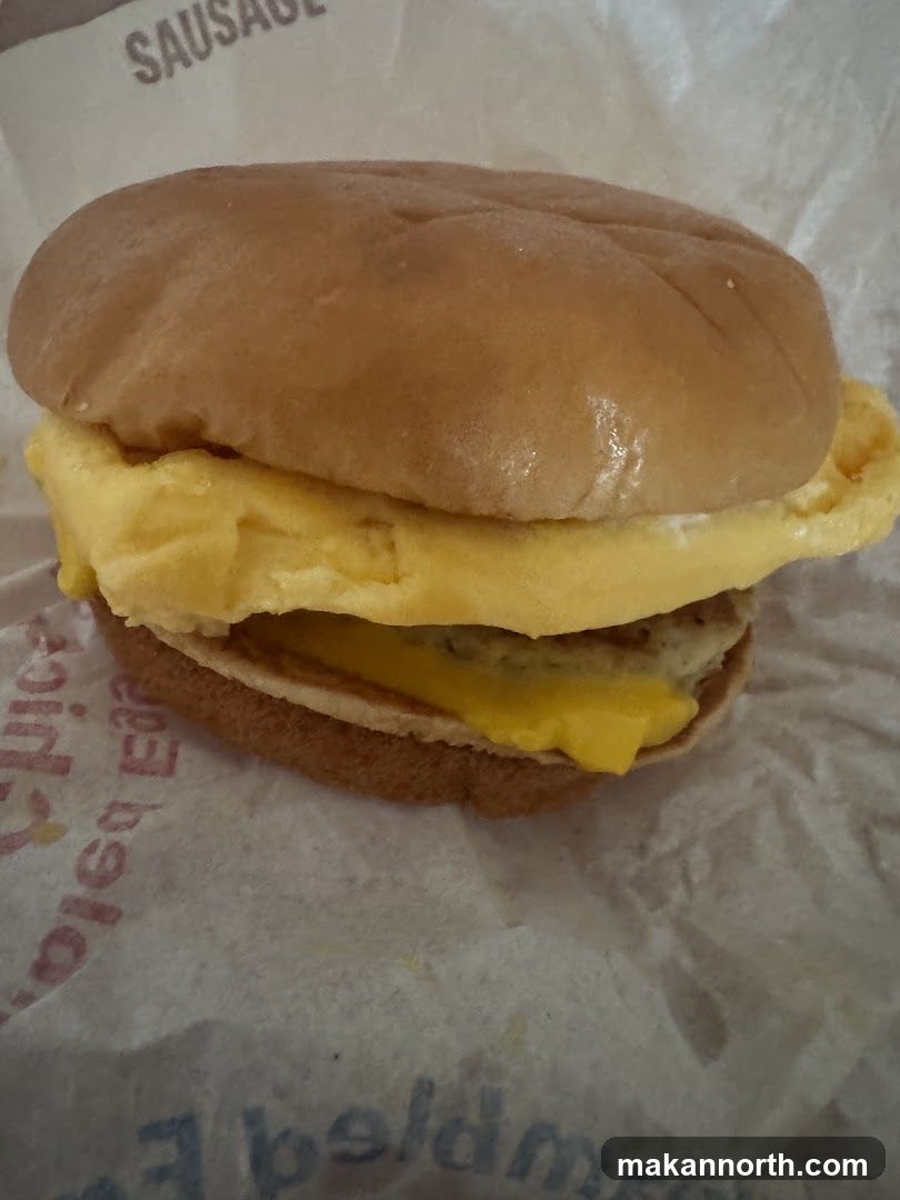 Sausage, Egg, and Cheese Biscuit