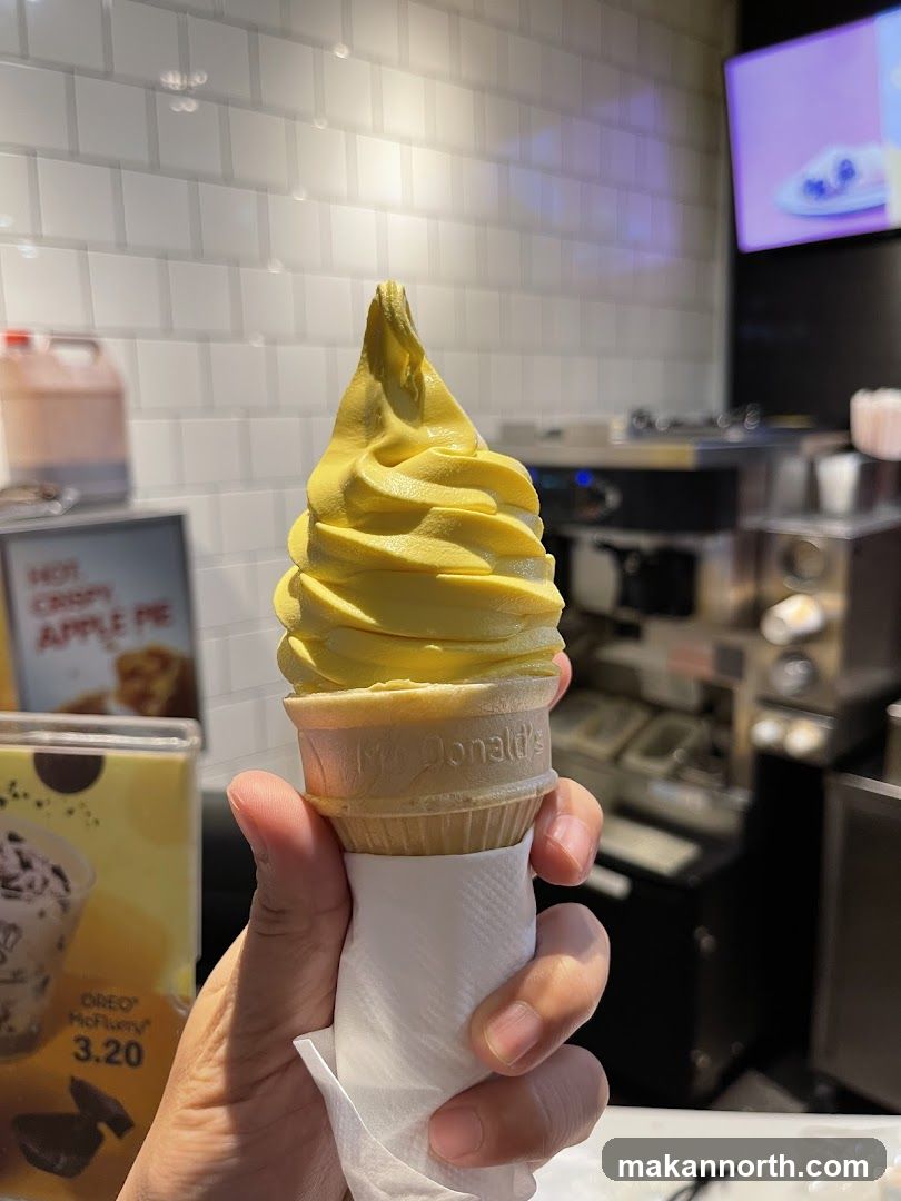 Soft Serve Ice Cream Cone