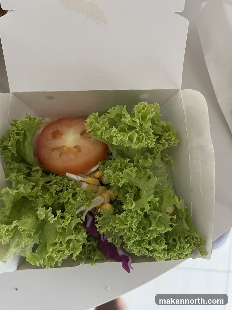 Salad in a Takeout Box