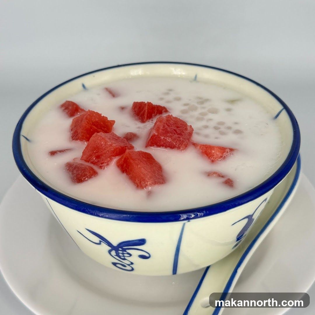 Watermelon Sago Dessert