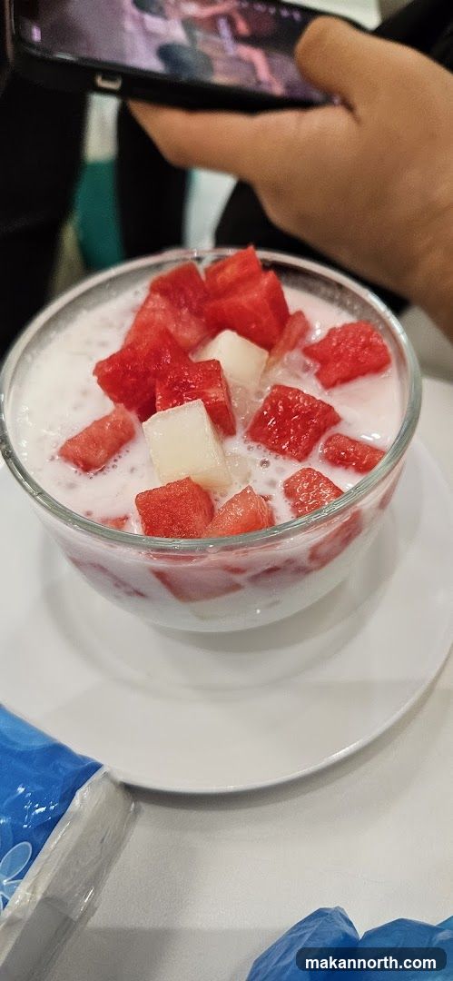Dessert with Watermelon and Lychee