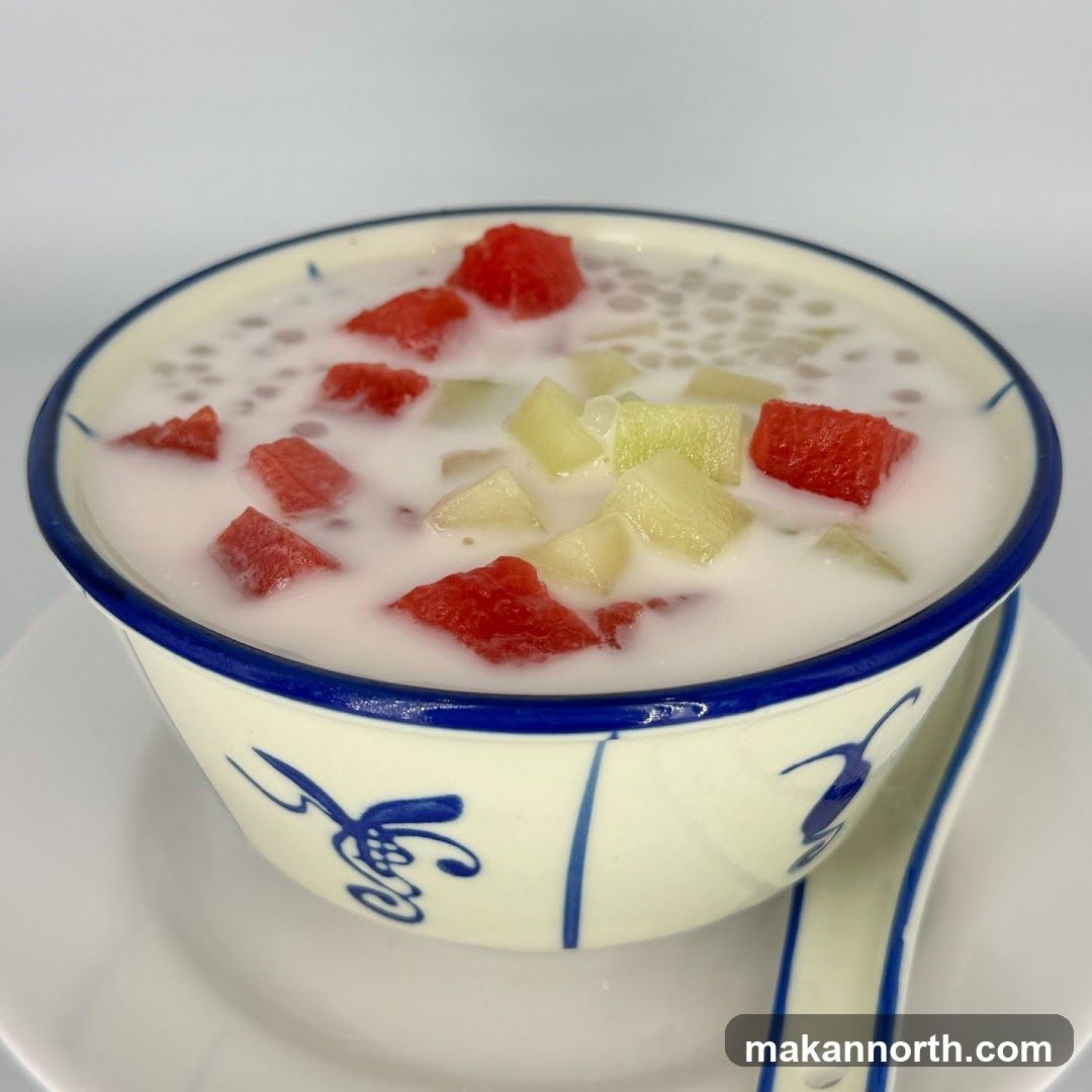 Fruit and Sago Dessert