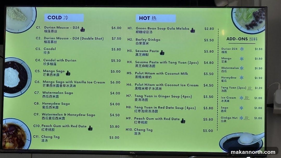 Cold and Hot Desserts