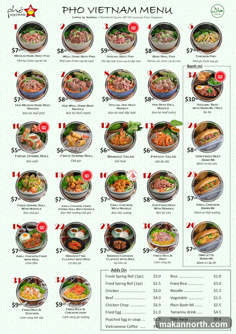 Pho Vietnam (Causeway Point)