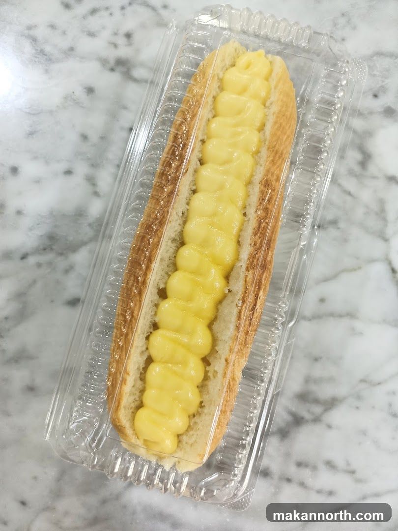 Custard-filled pastry