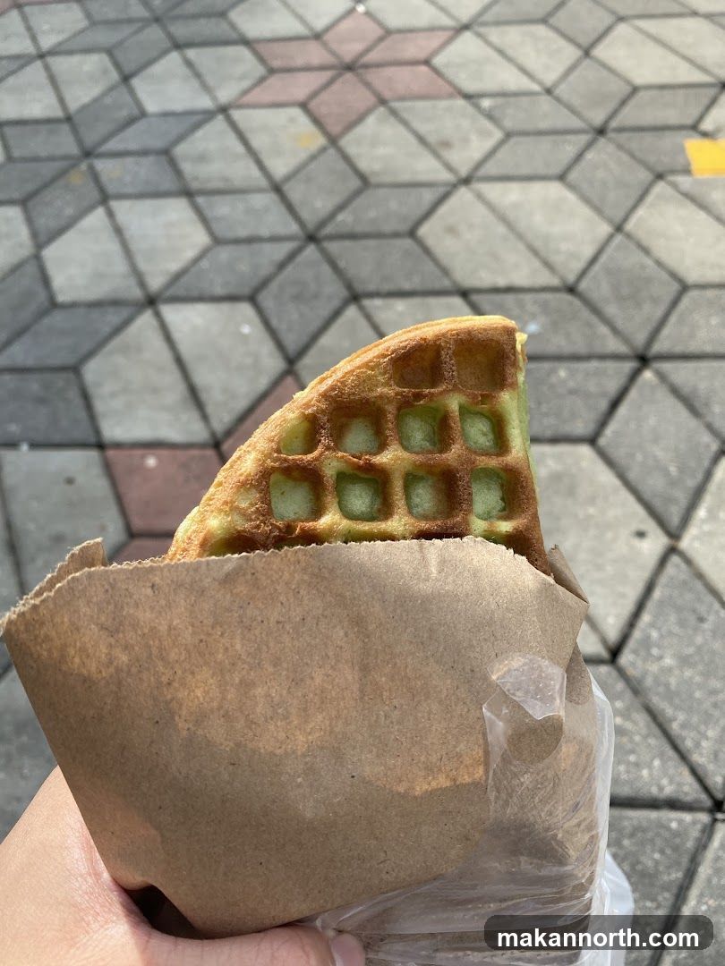 Waffle in Paper Bag