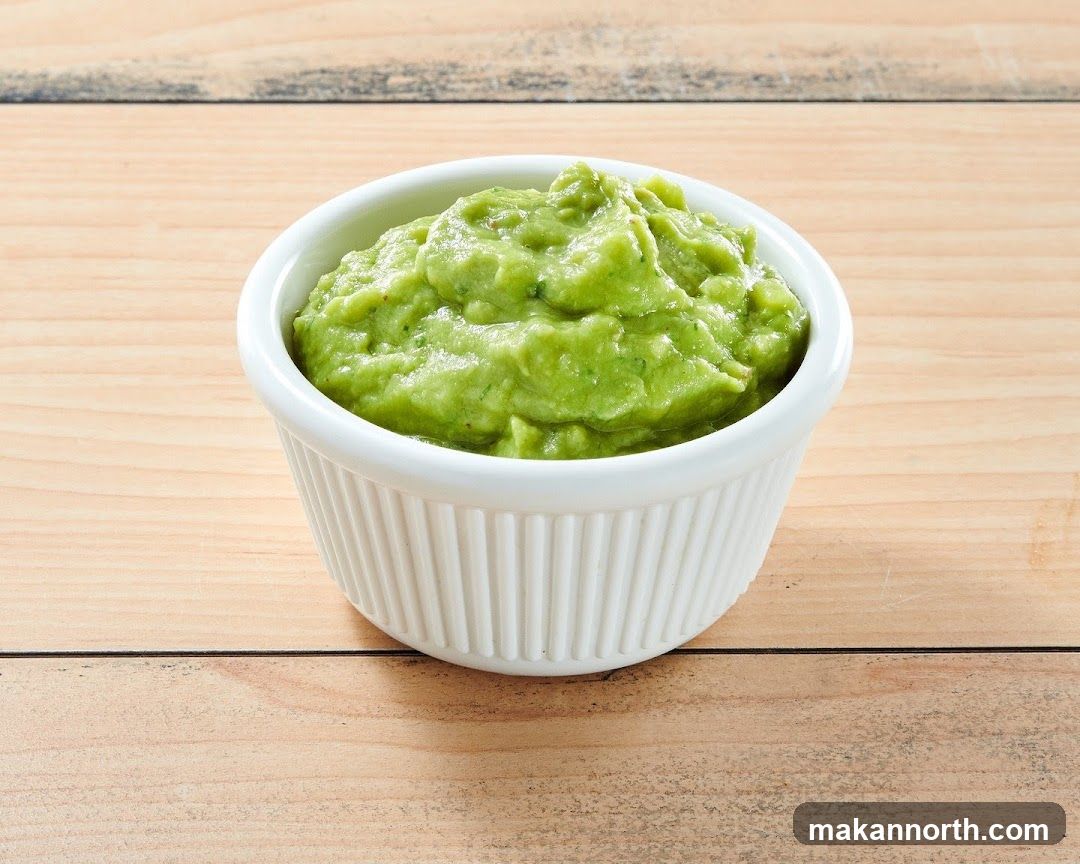 Guacamole in a Ramekin