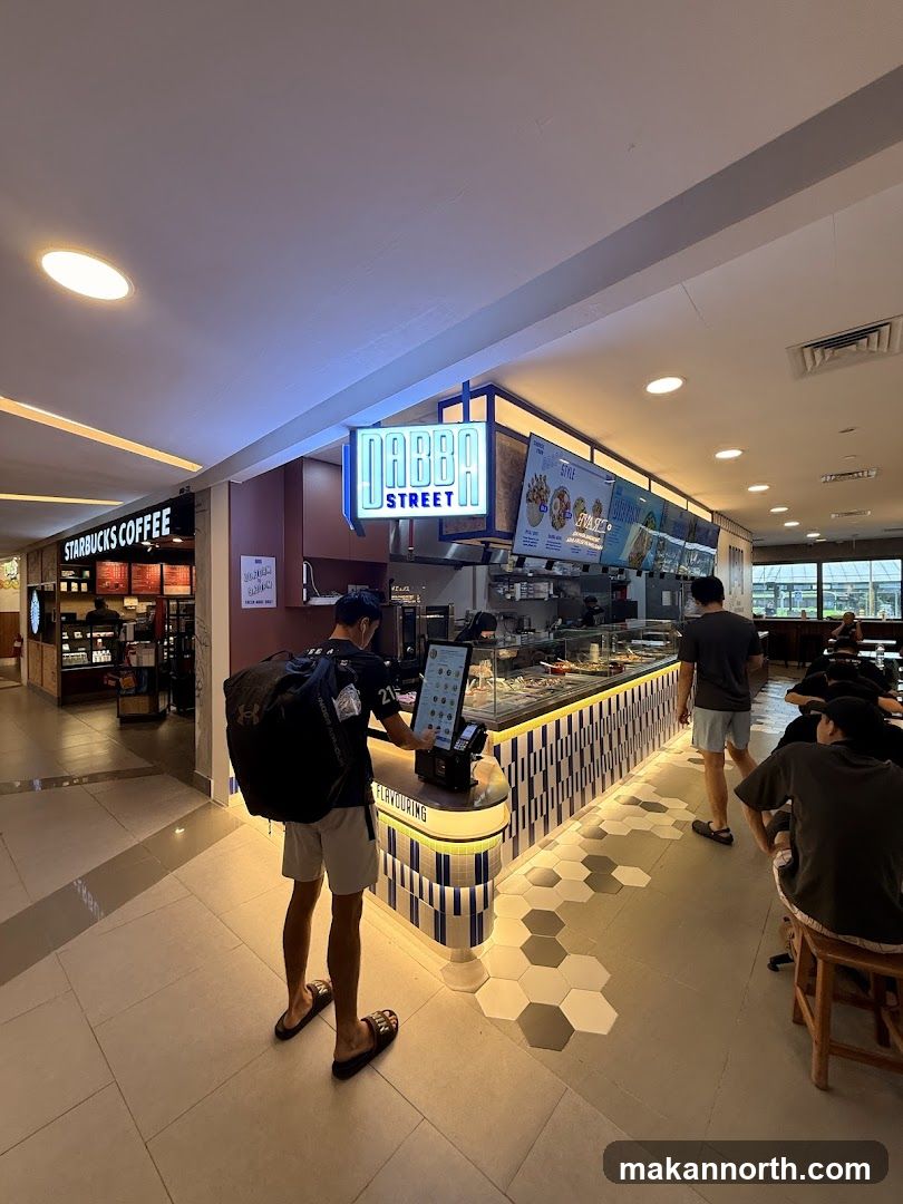 Food court counter