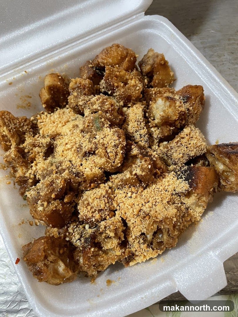 Fried Food with Peanuts