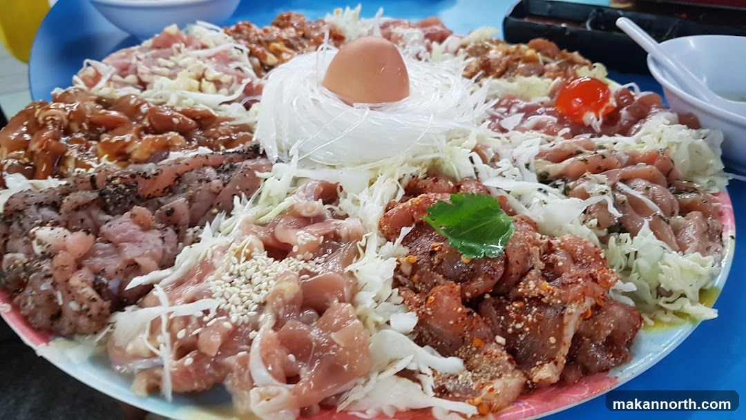 Assortment of Marinated Meats