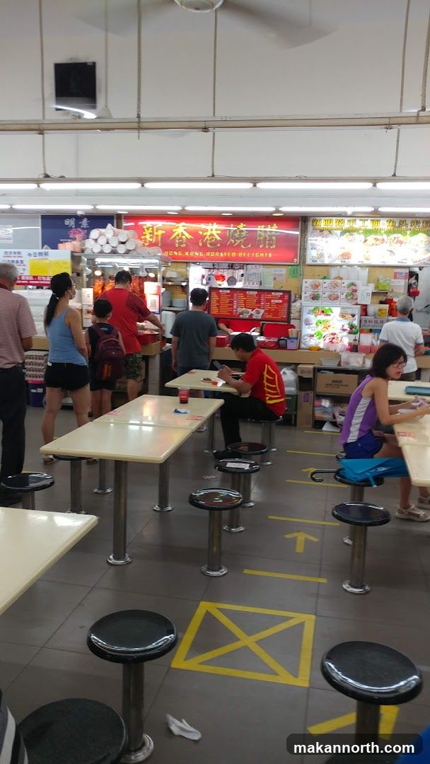 Food Stall with Seating Area