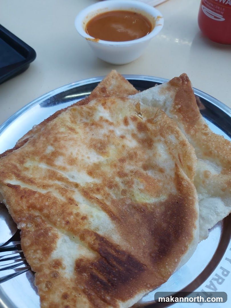 Roti Prata with Curry