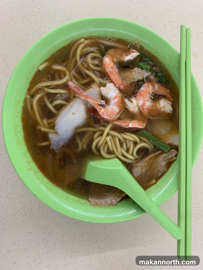 Noodle Soup with Shrimp