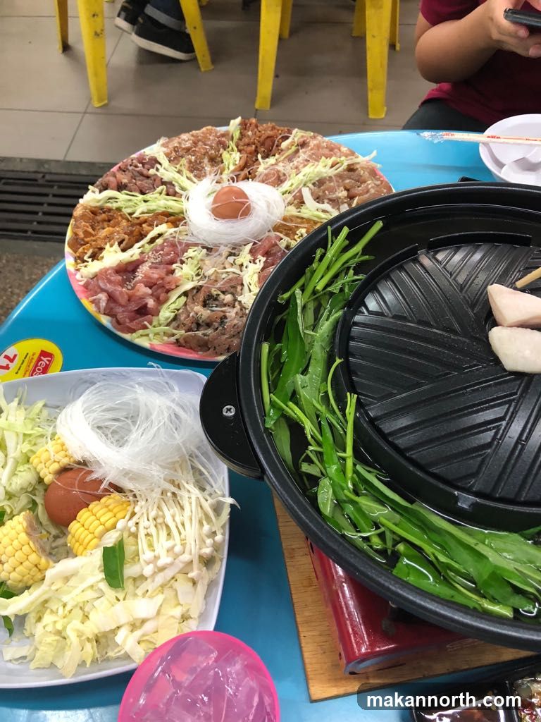 Grill Platter and Vegetables
