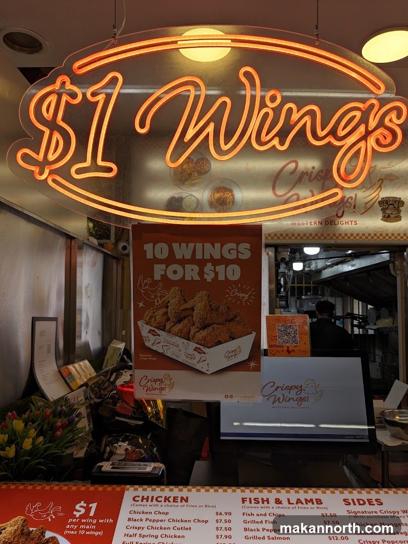 Crispy Wings! Menu