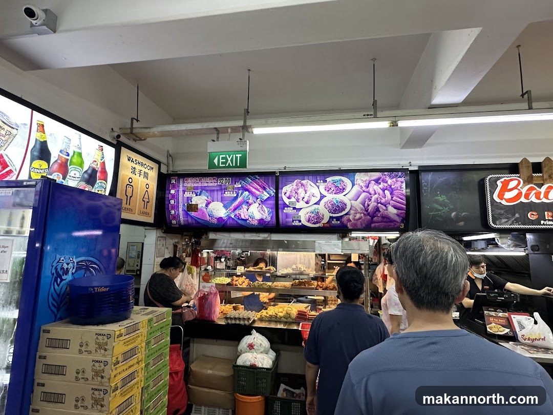 Food Stall with Menu Displays