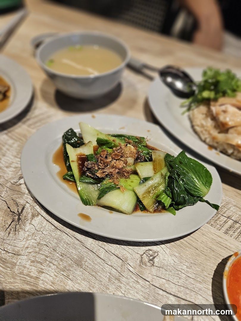 Stir-fried Bok Choy with Crispy Shallots
