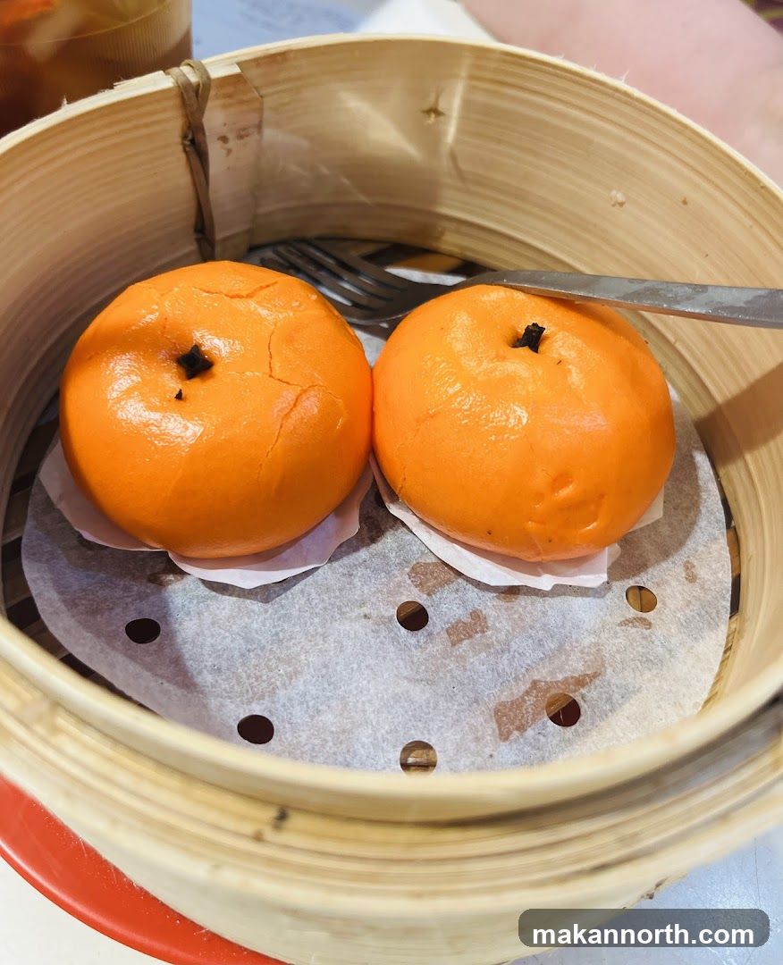 Orange Steamed Buns