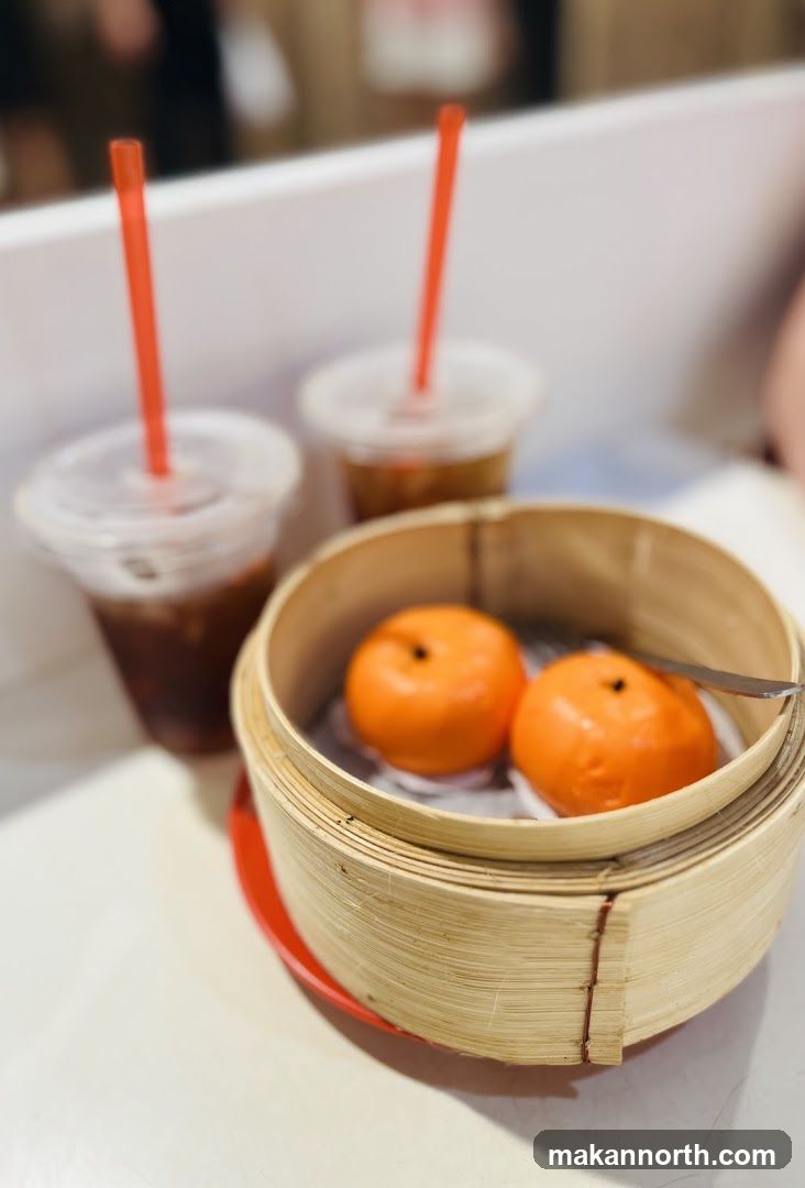 Orange Buns and Drinks