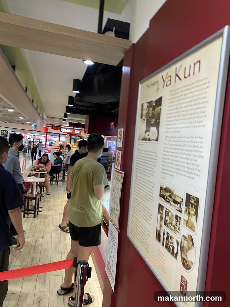 Ya Kun History Display