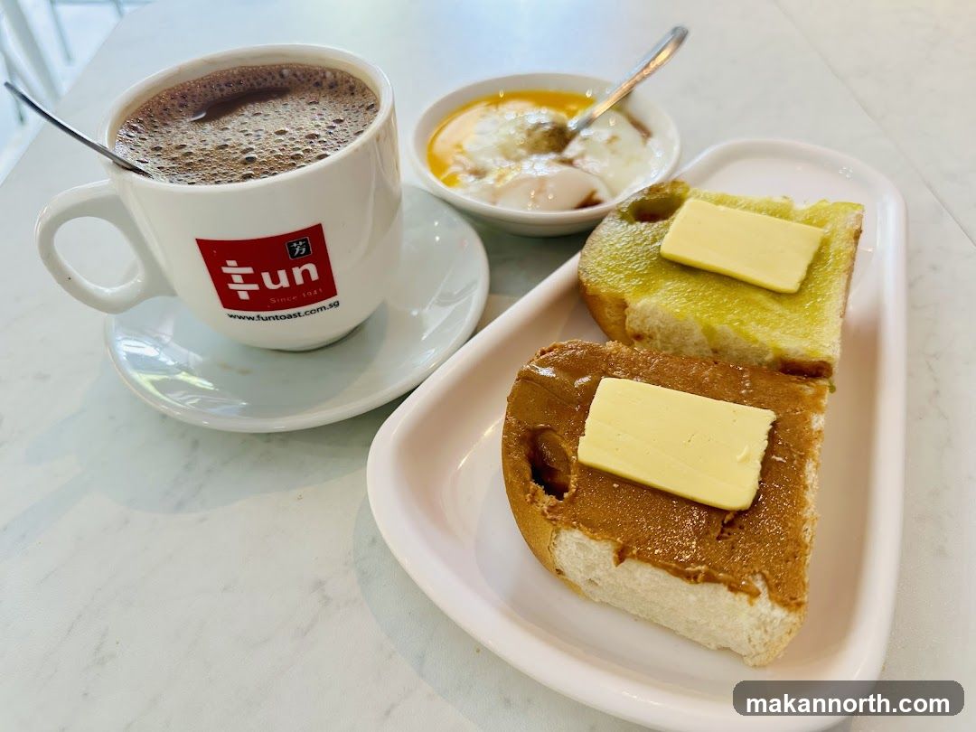 Kopi and Toast Set