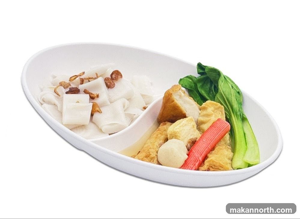 Noodle Dish with Assorted Toppings