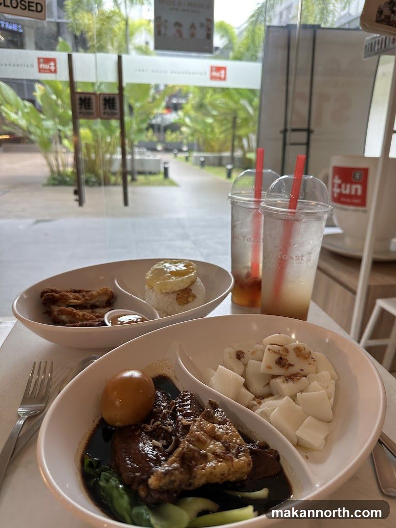 Food and Drinks at a Restaurant