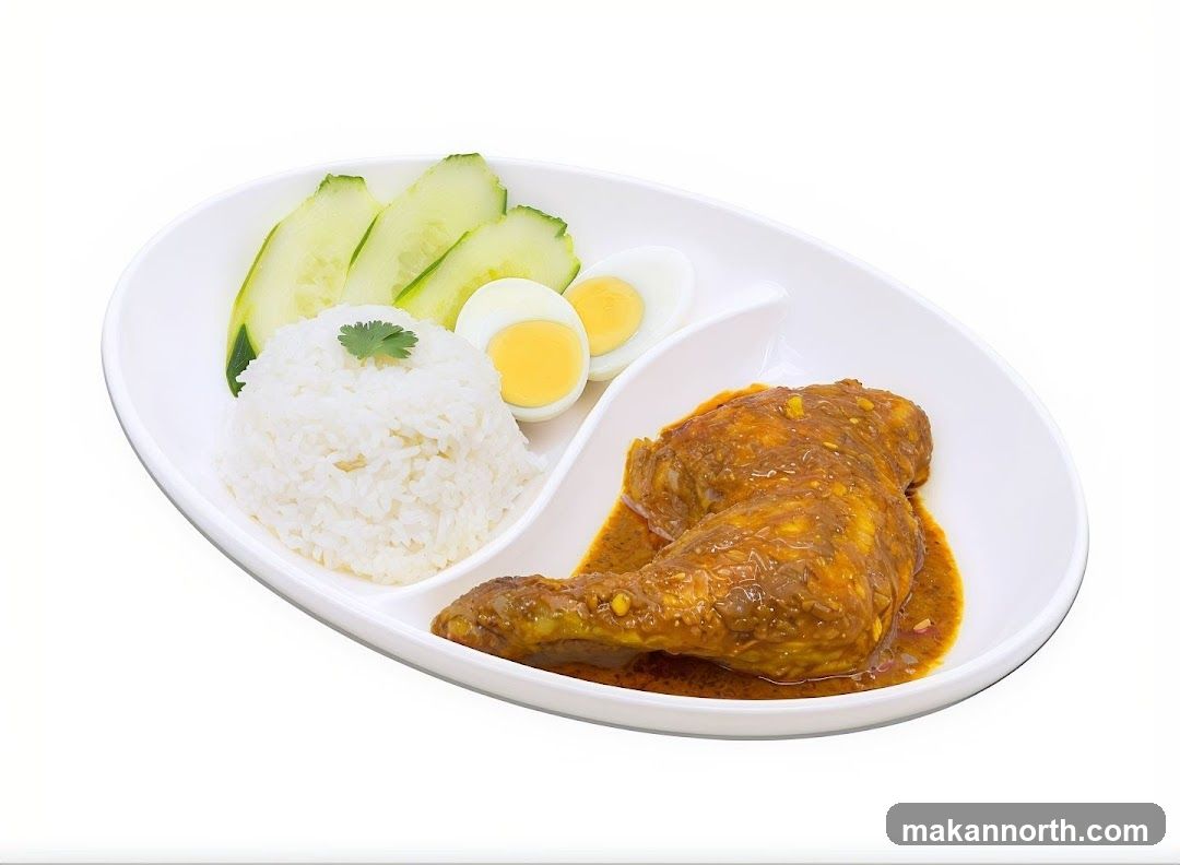 Chicken Curry with Rice and Egg
