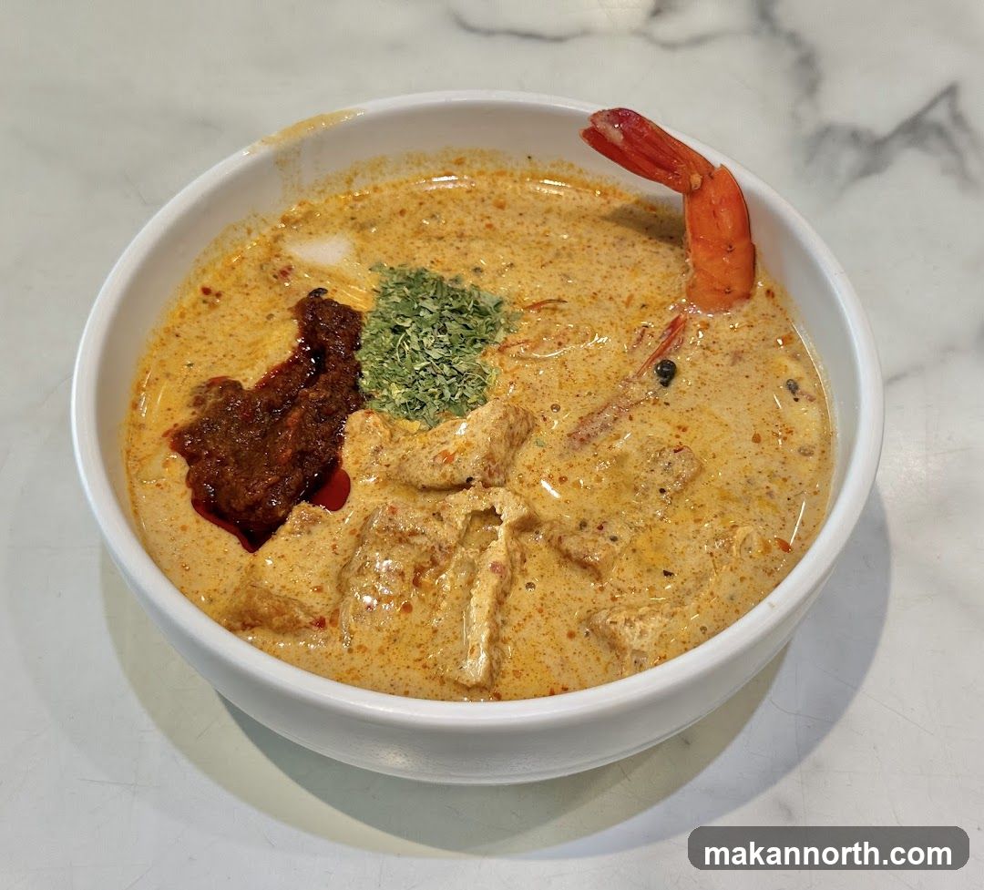 Laksa with Shrimp