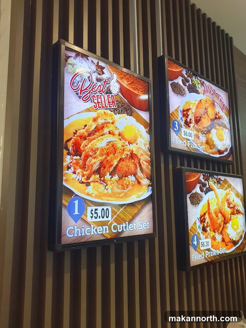 Food Menu Display