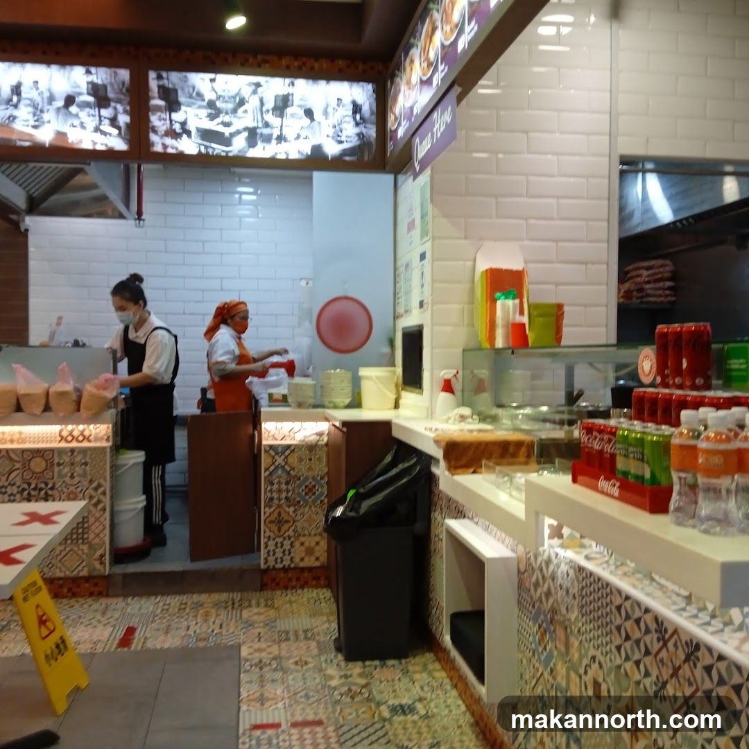 Food service counter