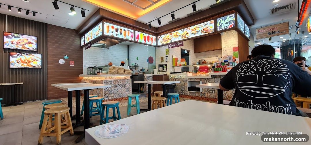 Food court interior