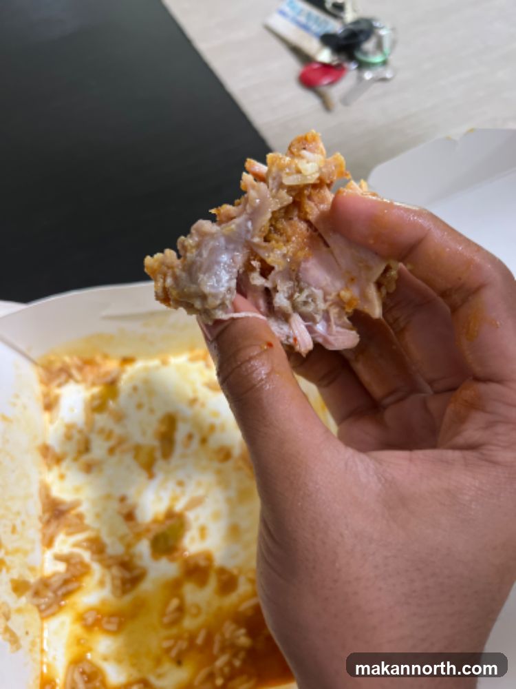 Fried Chicken and Rice