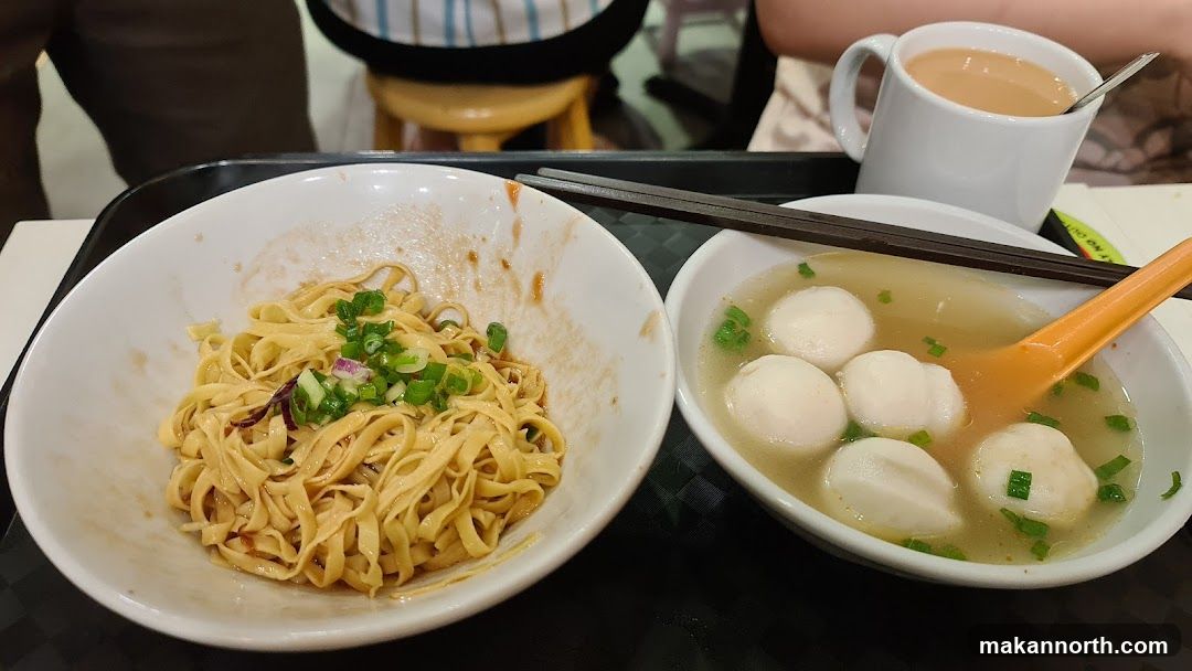 Noodles and Fishball Soup