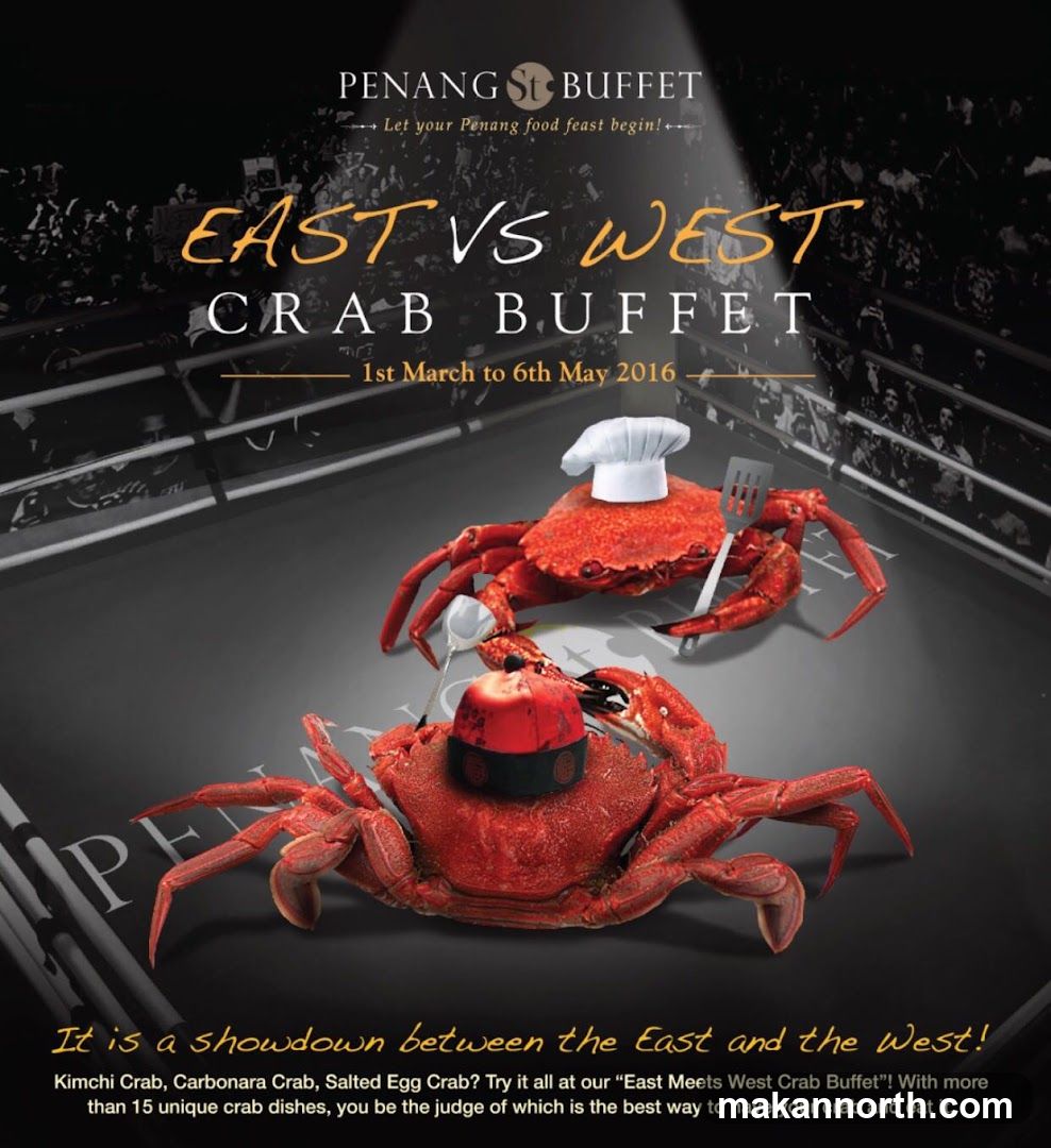 East vs West Crab Buffet