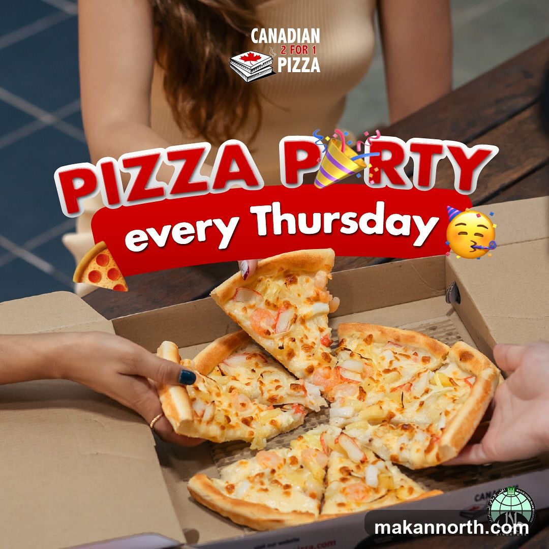 Canadian 2 For 1 Pizza