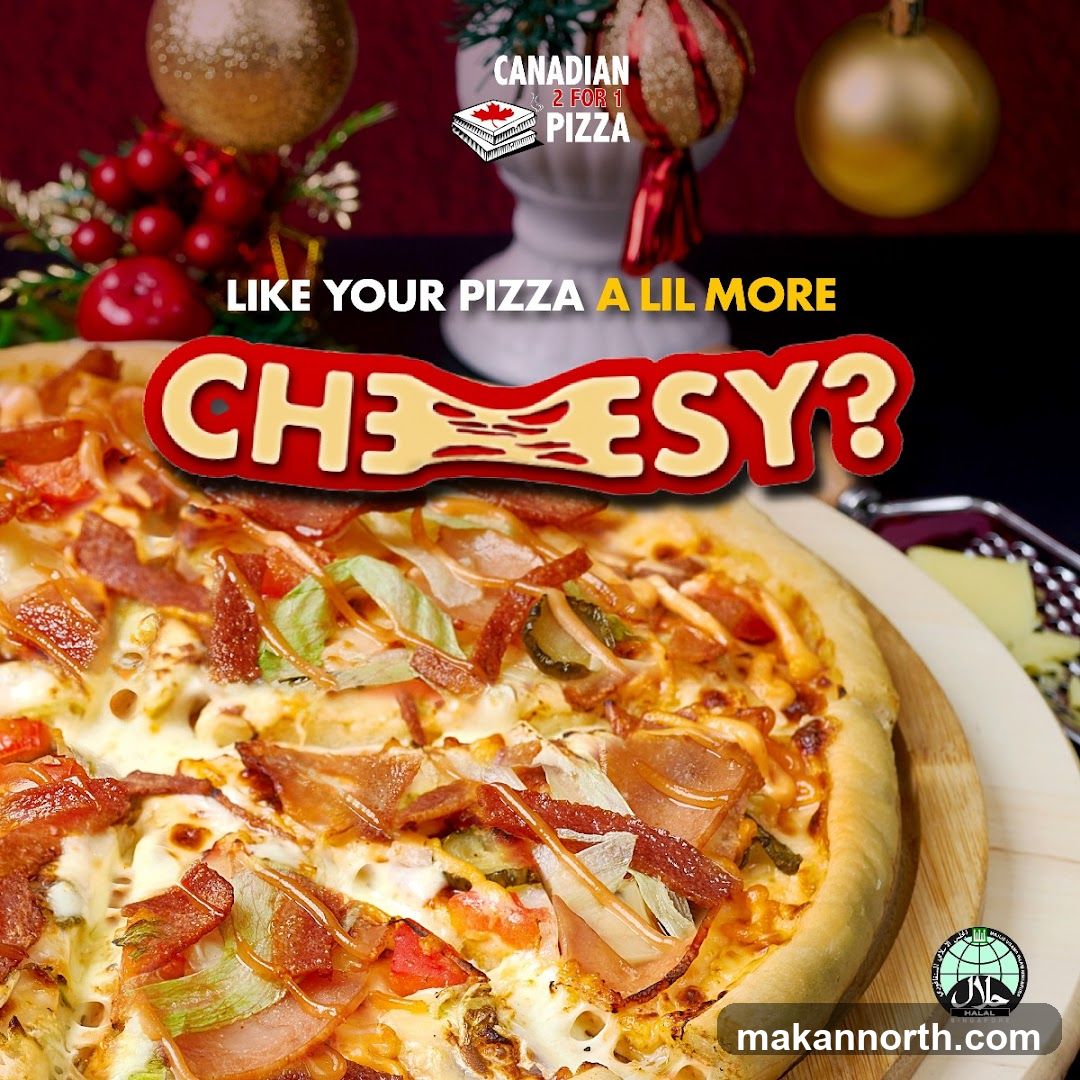 Canadian 2 For 1 Pizza