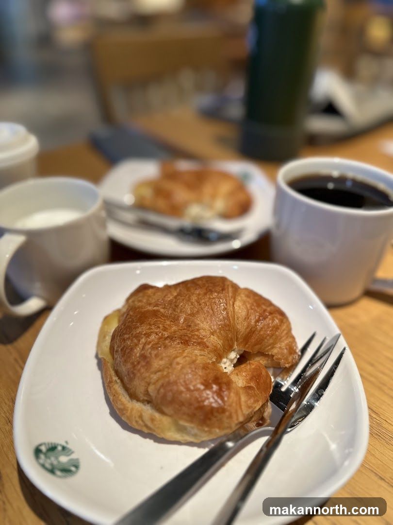 Croissant and Coffee