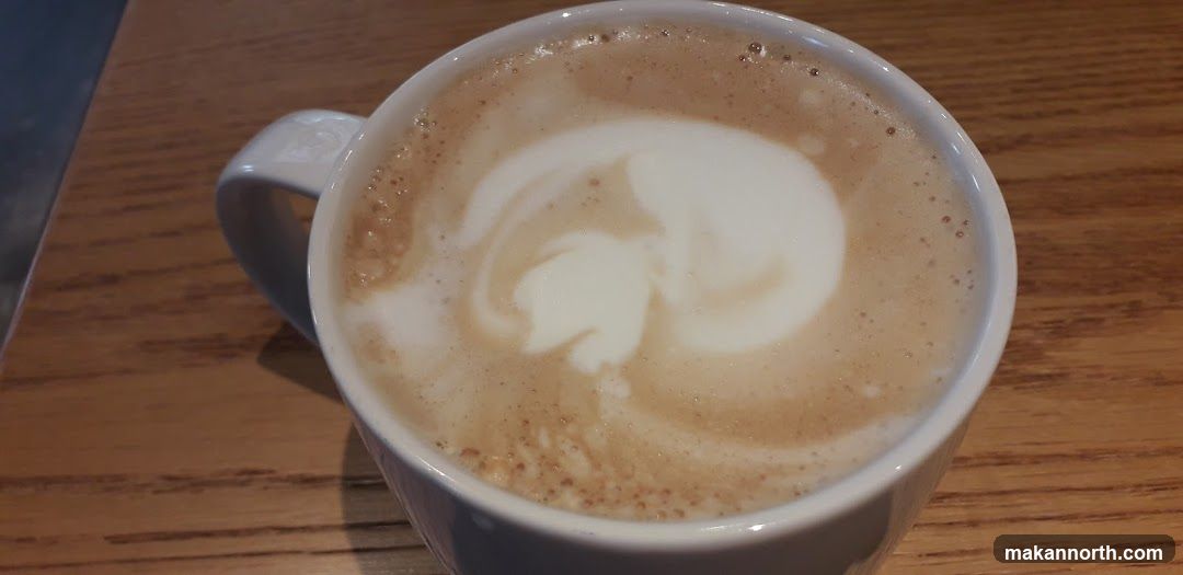 Latte with Foam Art