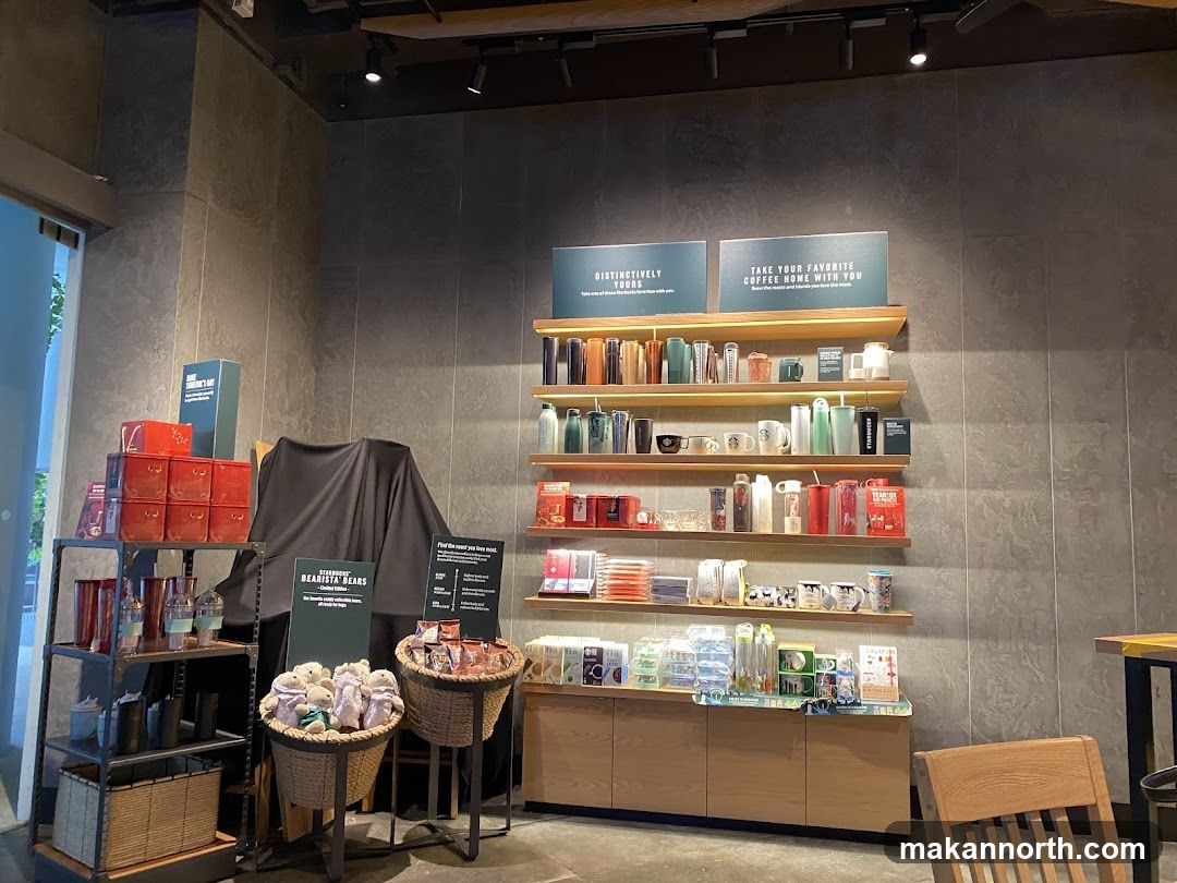 Starbucks Merchandise Display
