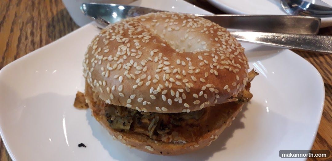 Sesame Seed Bagel Sandwich