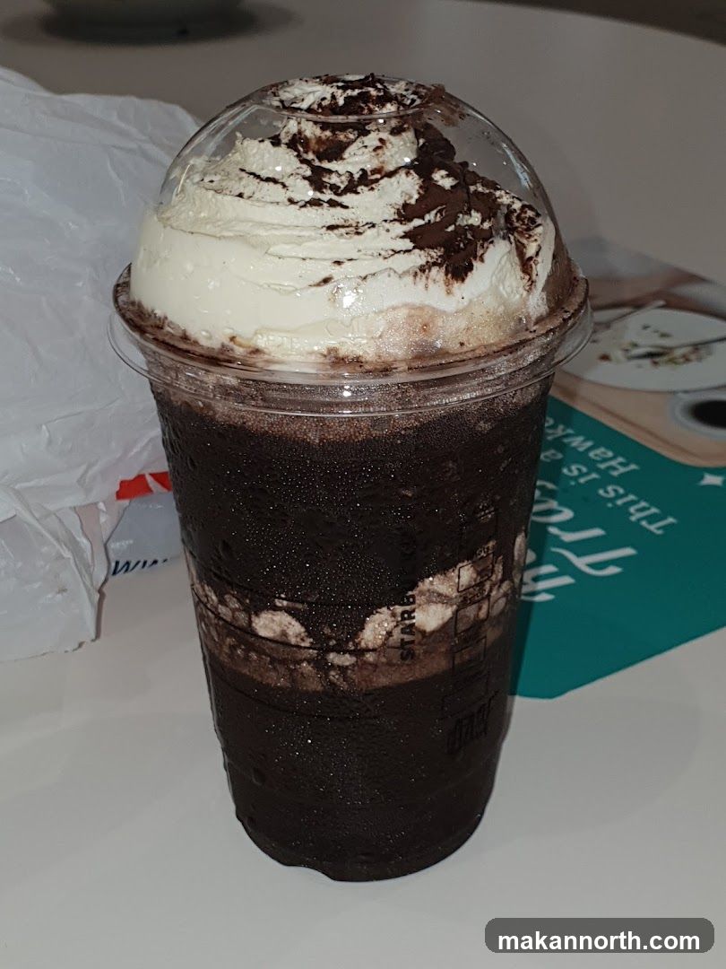 Chocolate Frappuccino with Whipped Cream