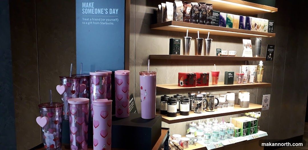 Starbucks Merchandise Display