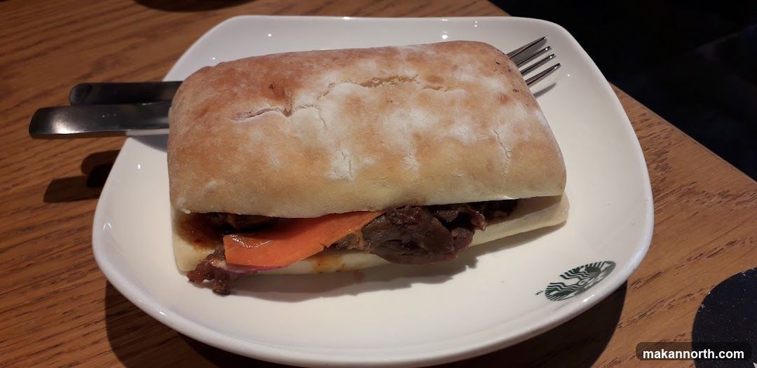 Sandwich on a plate