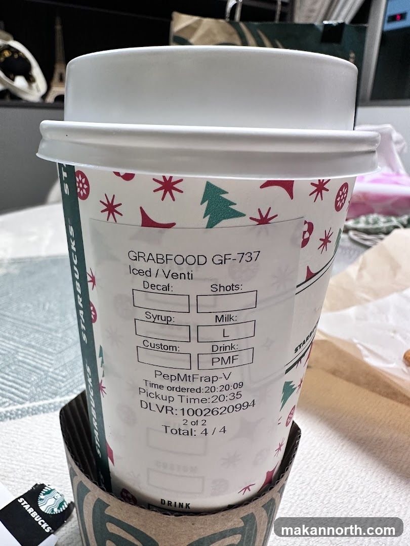 Starbucks Drink Label